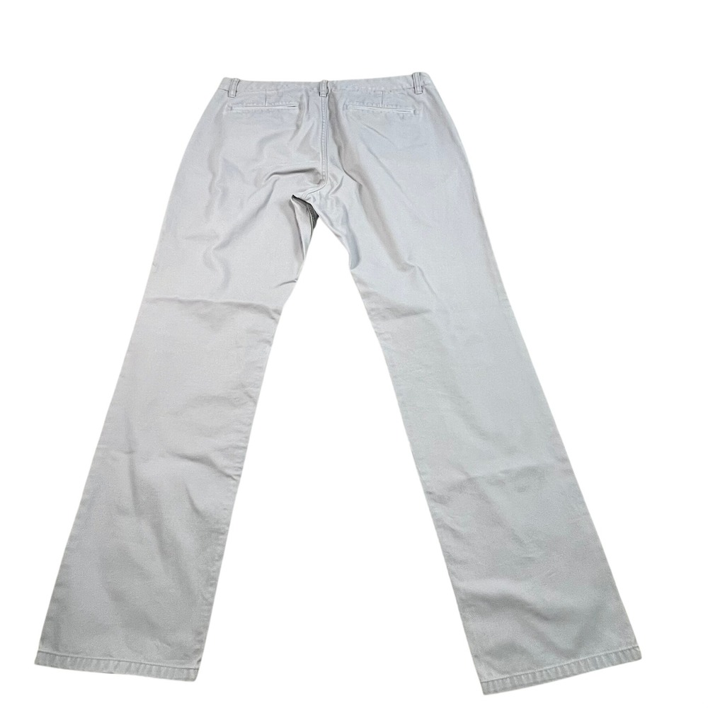 Bonobos Mens 35x32 Gray Slim Fit Chino Pants Casual Cotton